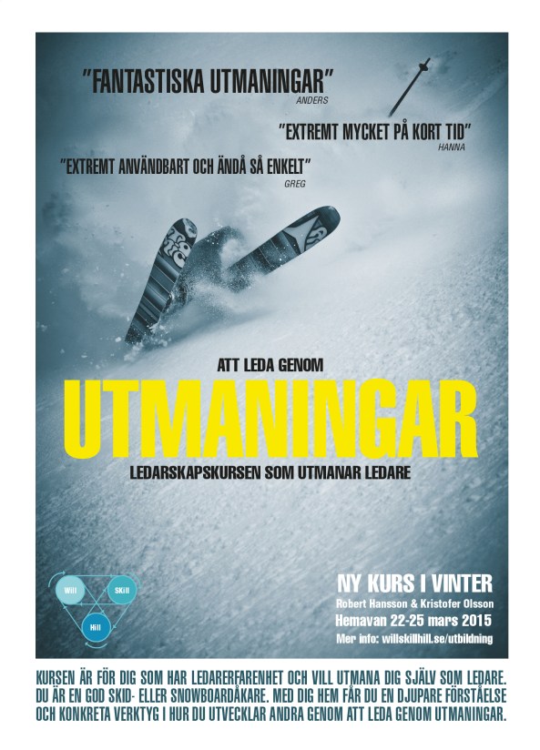 Affisch Hemavan 2015 50x70